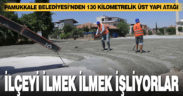 Pamukkale Belediyesi’nden 130 kilometrelik üstyapı atağı