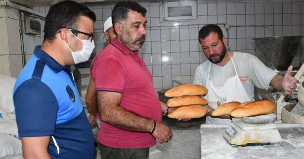 Buldan’da zabıta ekipleri fırınları denetledi