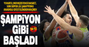 Merkezefendi Basket, son şampiyon Anadolu Efes’i elinden kaçırdı