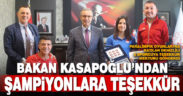 Bakan Kasapoğlu’ndan Paralimpik Oyunları’na katılan Denizlili 2 sporcuya teşekkür mektubu