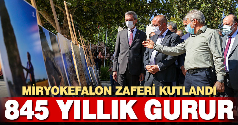 Miryokefalon Zaferi’nin 845. yılı kutlandı