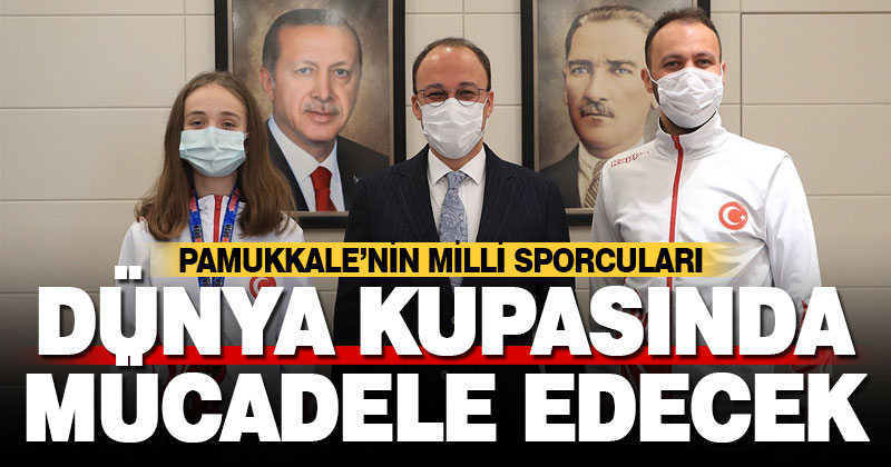 Pamukkaleli sporcular dünya kupasında mücadele edecek