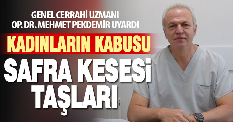 Kadınların kabusu safra kesesi taşları
