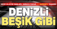 Denizli beşik gibi. 03.23’den itibaren 11 deprem meydana geldi