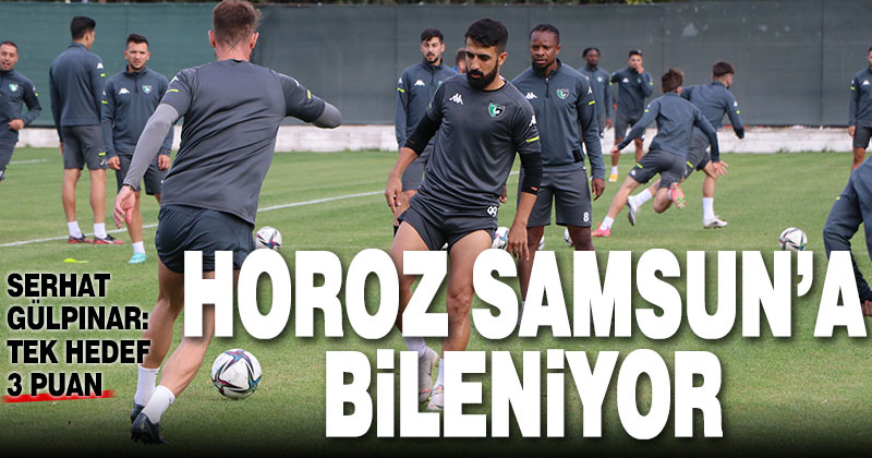 Denizlispor, Samsunspor maçı hazırlıklarını sürdürüyor