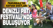 Pamukkale’de hayvan dostları festivalde buluşuyor