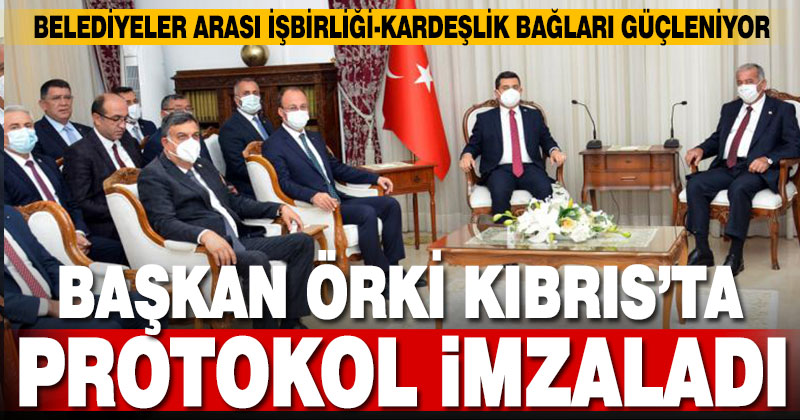 Başkan Örki Kıbrıs’ta