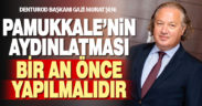 Denizlili turizmci traverten aydınlatma çalışmasının ‘acilen’ tamamlanmasını istiyor