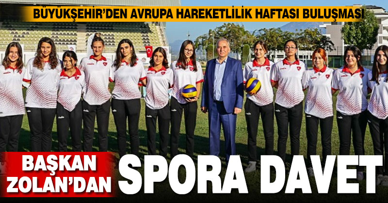 Büyükşehir’den Avrupa Hareketlilik Haftası buluşması