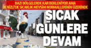 Bazı bölgelere kar uyarısı yapıldı, Denizli’de ise sıcak günler sürecek