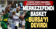 Merkezefendi Belediyesi Denizli Basket Bursaspor’u yendi