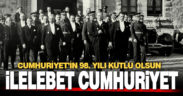 Cumhuriyet’in 98. yılı kutlu olsun