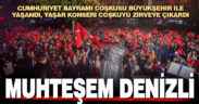 Cumhuriyet Bayramı coşkusu Büyükşehir ile yaşandı