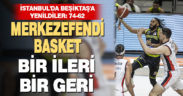 Merkezefendi Basket Beşiktaş’a yenildi