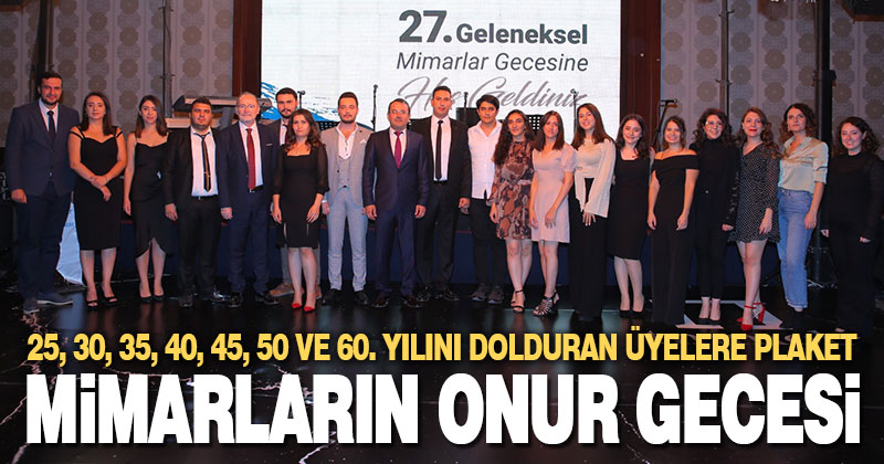 Mimarların onur gecesi