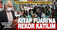 Büyükşehir Kitap Fuarı’na rekor katılım