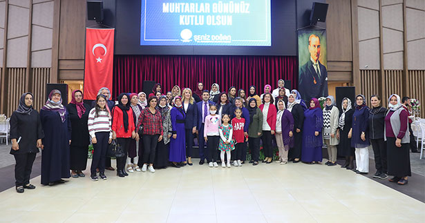 Merkezefendi’de muhtarlarla bir araya geldi