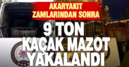 Denizli’deki operasyonlarda 9 tona yakın kaçak yakıt ele geçirildi
