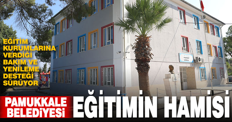 Pamukkale Belediyesi’nin eğitime desteği sürüyor
