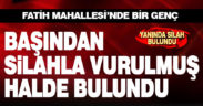 35 yaşındaki adam arazide başından silahla vurulmuş halde bulundu