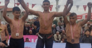 Pamukkale’nin pehlivanlarından 2 madalya