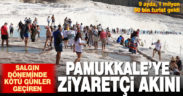 Pamukkale’yi 9 ayda 1 milyondan fazla turist gezdi