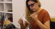 Buldanlı Ermiş, Cam Bineali’nde eserlerini sergileyecek