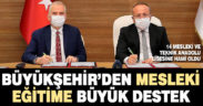 Büyükşehir’den mesleki eğitime büyük destek. “1000 Okul İyileştirme Projesi” Denizli’de hayat buluyor