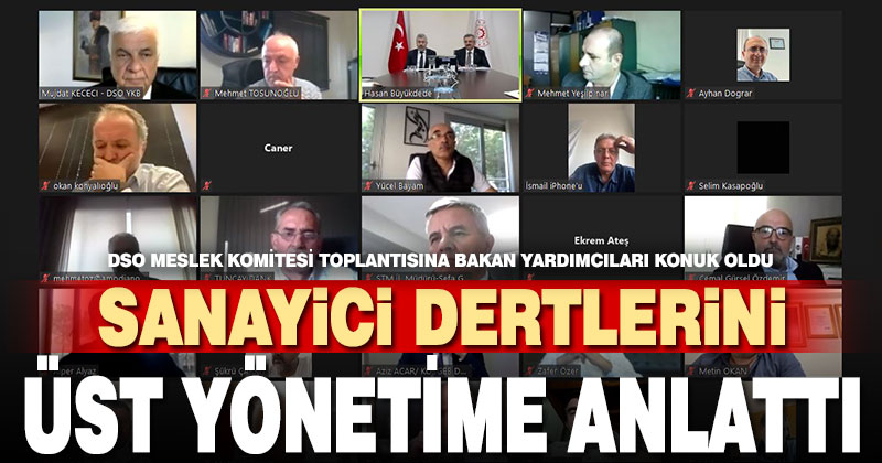 Sanayici dertlerini 2 bakan yardımcısına aktardı