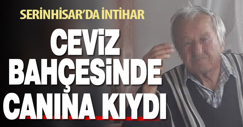 Serinhisar’da 3 çocuk babası Mehmet Özbek canına kıydı