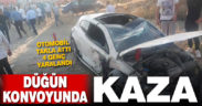 Sarayköy’de düğün konvoyunda kaza: 4 yaralı