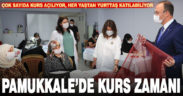 Pamukkale’de kurs başvuruları için son gün 10 Ekim