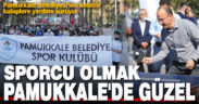 Amatör Spor Haftasına Pamukkale Belediyesi damgası