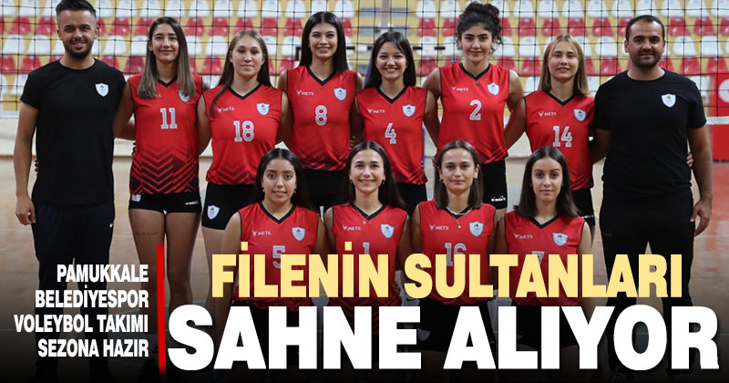 Pamukkale Belediyespor Voleybol Takımı sezona hazır