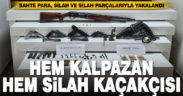 Hem kalpazan hem silah kaçakçısı