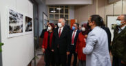 Denizli Traverten Jeoparkı sergisi açıldı