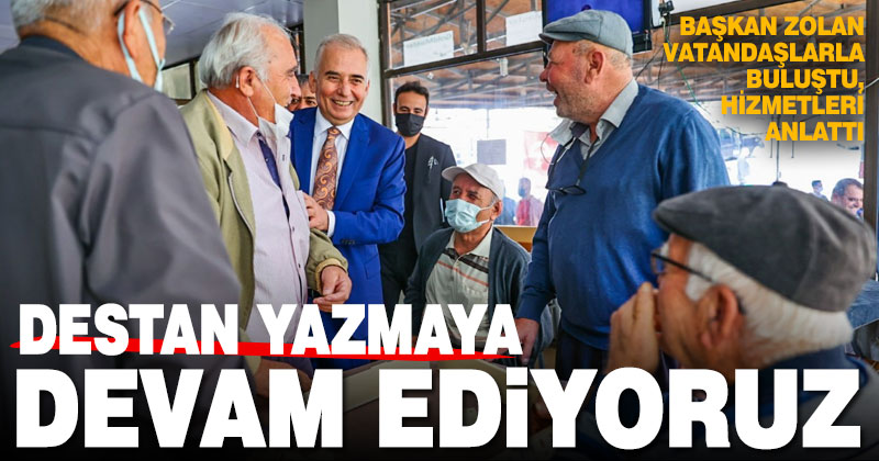 Başkan Zolan Güney’de halkla buluştu