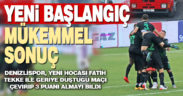 Denizlispor, ikinci yarıda hayata döndü