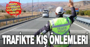 Trafik güvenliği için ‘kış önlemleri’ alınıyor