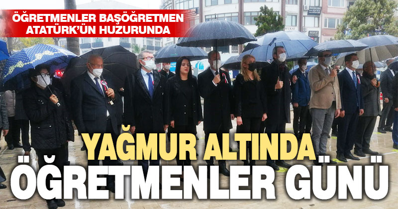 24 Kasım Öğretmenler Günü törenle kutlandı