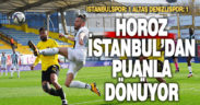 Horoz İstanbul’dan 1 puanla dönüyor