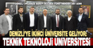 Denizli OSB, yönetimi, Denizli’ye ‘Teknik Teknoloji Üniversitesi’ni kazandırmak için harekete geçti