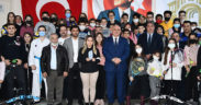 Buldanlı sporculardan Başkan Şevik’e Plaket