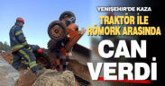 Yenişehir’de traktör kazası:1 ölü