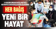 İl Sağlık Müdürlüğü ‘Organ Bağışı Haftası’nda vatandaşları bilgilendirdi