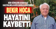 Eğitimci Bekir Kılınç hayatını kaybetti