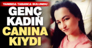 Genç kadın silahla vurulmuş halde bulundu