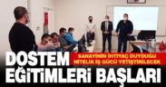 Denizli OSB Mesleki Eğitim Merkezi “DOSTEM” eğitimlere başladı
