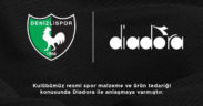 Denizlispor Diadora ile sponsorluk anlaşması imzaladı
