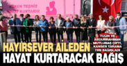 Hayırsever aile Mobil Kanser Tarama Tırı bağışladı